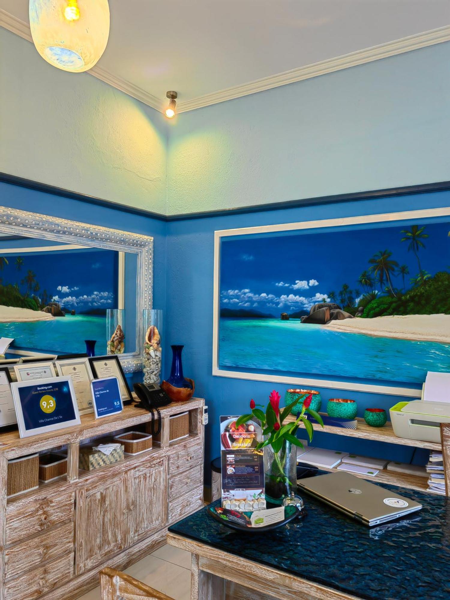 Villa Charme De L'Ile La Digue Exteriör bild