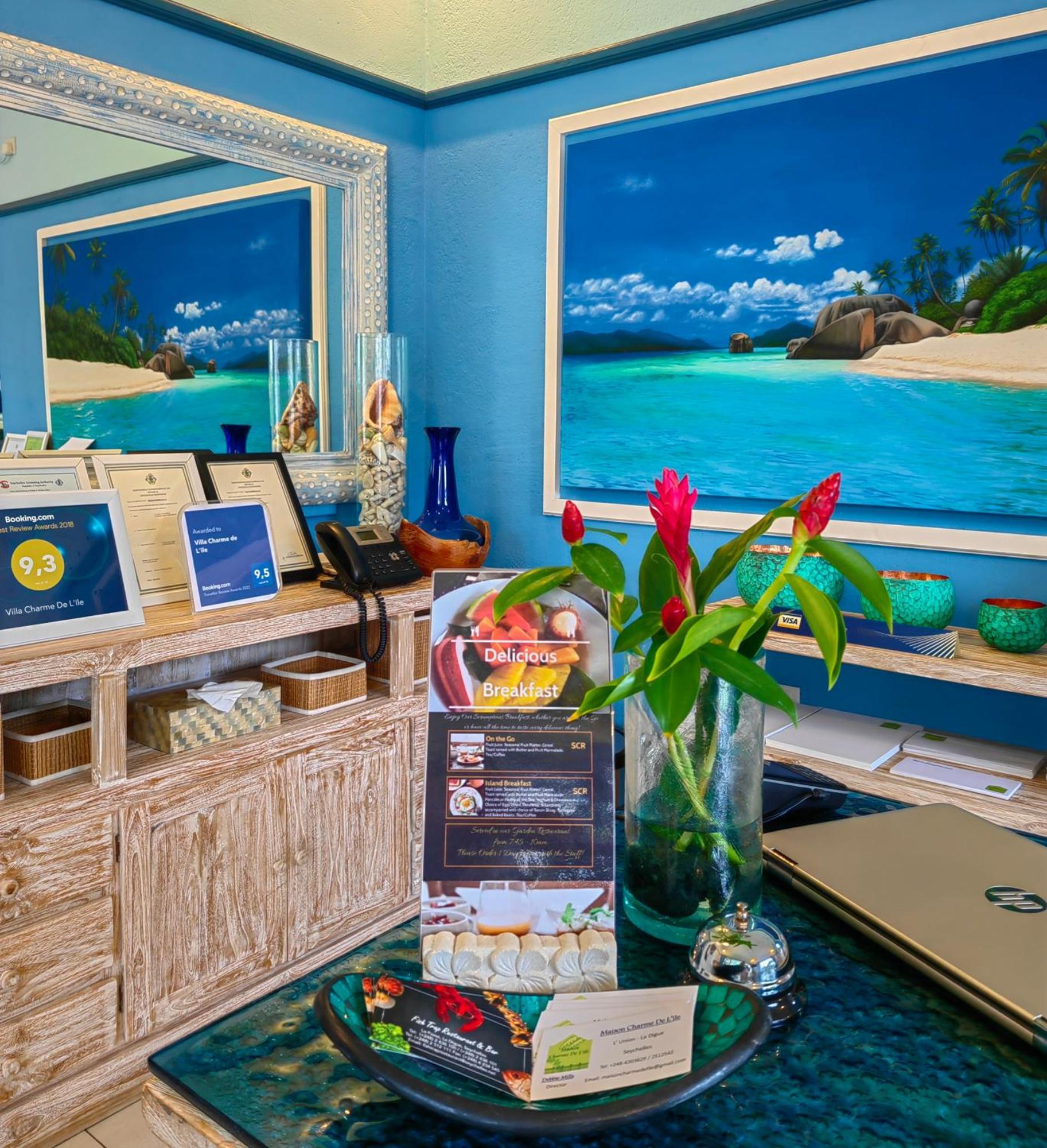 Villa Charme De L'Ile La Digue Exteriör bild
